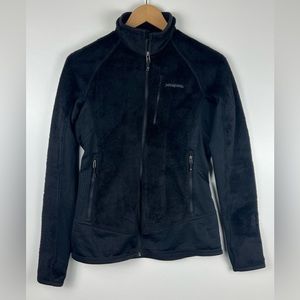 Patagonia Regulator R2 Fleece Jacket Women’s Small Full Zip Polartec Black